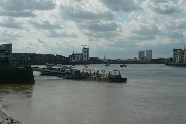 River Thames At Greenwich