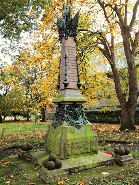 brompton cemetery, london,chelsea pensioners memorial, 1899-1901