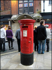 High Street pillar box