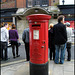 High Street pillar box