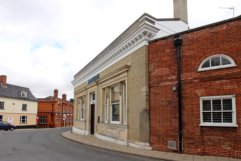 Barclays Bank, Thoroughfare, Halesworth, Suffolk