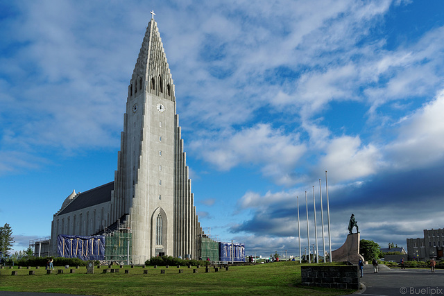 Hallgrímskirkja Reykjavik - P.i.P. (© Buelipix)