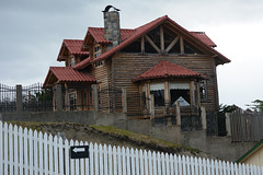 Chile, Wooden House in Puerto Natales