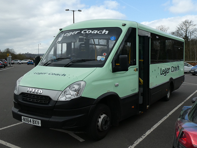 Doncaster Community Transport NX64 BXV in Matlock - 26 Mar 2019 (P1000673)