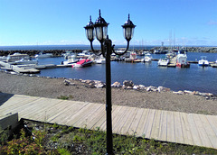 Lampadaire de marina