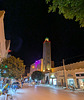 Mosquée de soir au Maroc.