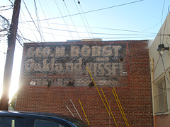 Geo. M. Bobst - Oakland and Kissel Service Station