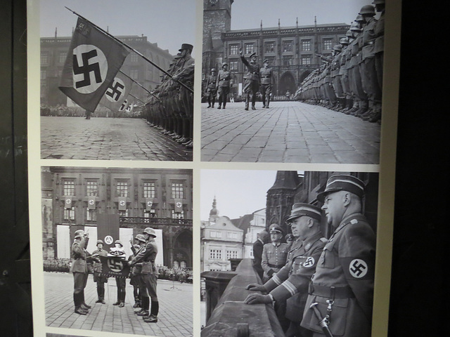 L'arrivée des nazis à Prague.