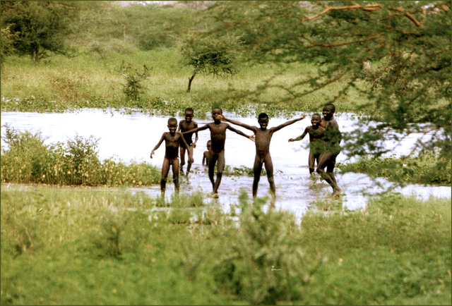 Senegal, the bath