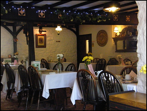 Furzeleigh Mill dining room