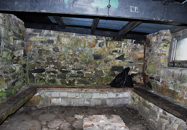 Cabin at the summit of Cadair Idris.