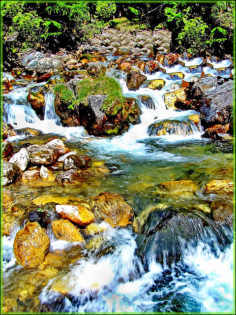 Val Clarée - l'eau vive