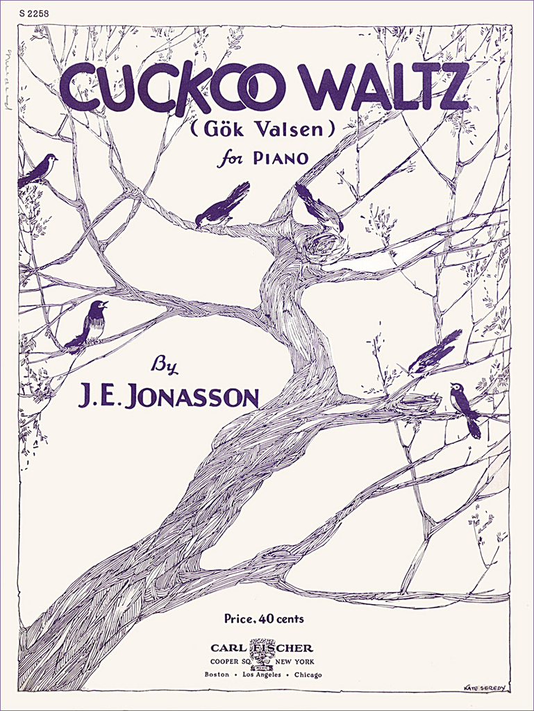 "Cuckoo Waltz" Sheet Music, 1928