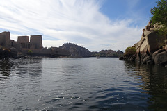Approaching Philae Temple
