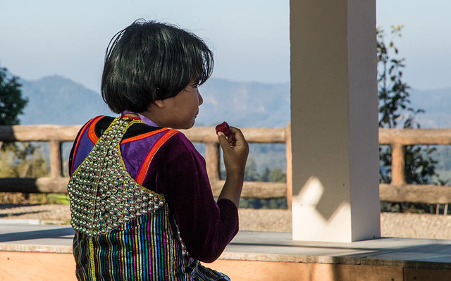 Lanna girl near Pai