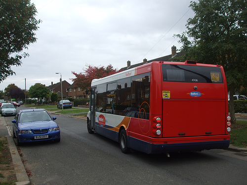 DSCF5659  Stagecoach East YJ56 AOL in Fenlake, Bedford - 7 Oct 2016