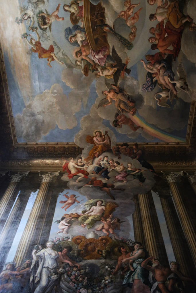 painted ceiling