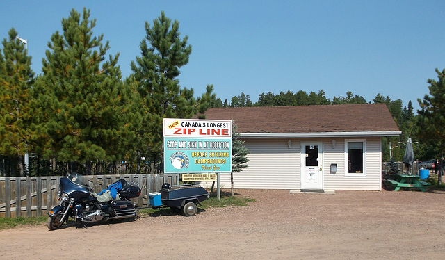 Canada's longest Zip line