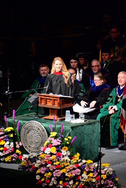 An alum who actually got a job is commencement speaker