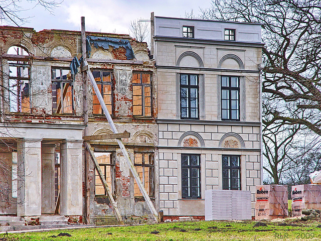 Zaschendorf, Herrenhausruine