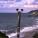 Web en playa de Arrietara para información a surfistas