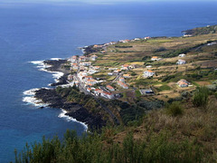 Overlooking Carapacho village.