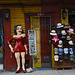 Buenos Aires, La Boca, The Doll at the Hats Store
