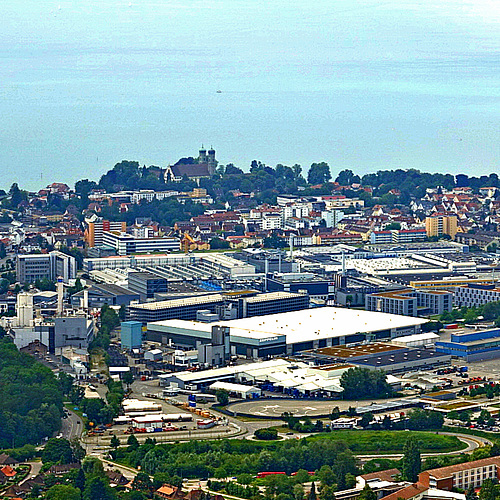 Zeppelin-Werk (Baumaschinen)  in  Friedrichshafen