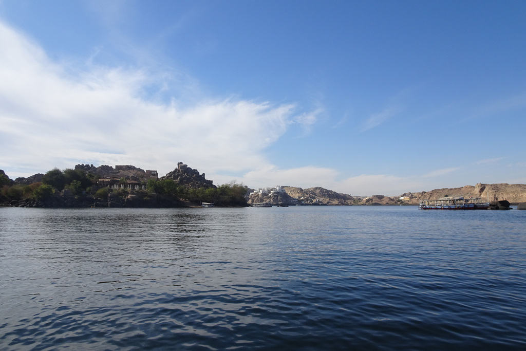 Approaching Philae Temple