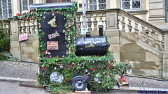 Christmas locomotive