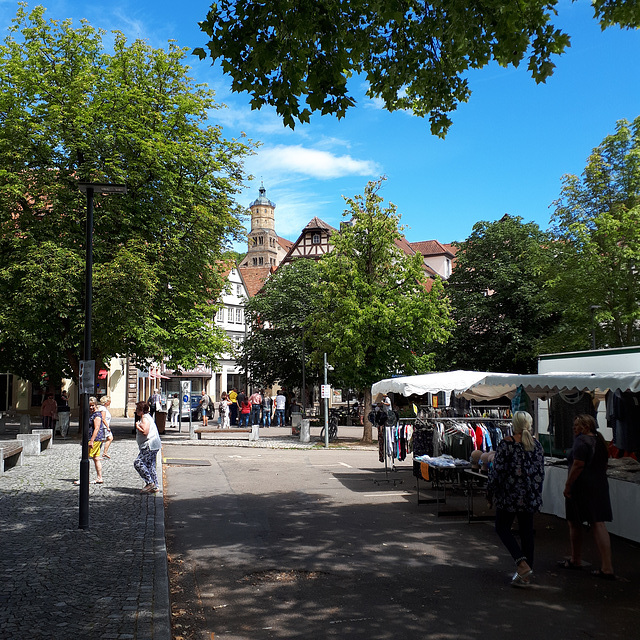 Jakobimarkt in Schwäbisch Hall