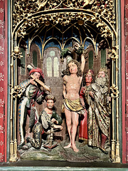 Strasbourg 2025 – Musée de l’Œuvre-Notre-Dame – Saint Sebastian altarpiece