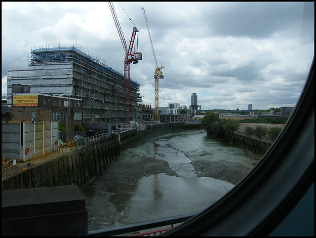 crossing Deptford Creek