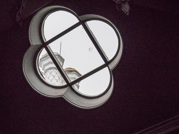 Chimneys through the ceiling