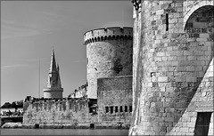 La Rochelle (17) 26 septembre 2015. L'entrée du port.