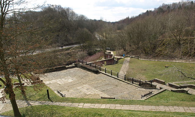 Visions of Park Bridge:  The old Iron Works.