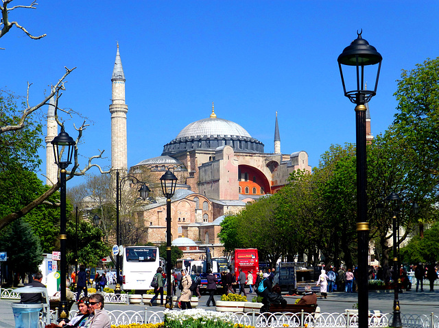 TR - Istanbul - Blick zur Hagia Sophia