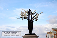 Flight of the Langoustine Hove Plinth from the east 5 10 2023