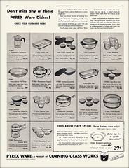 Pyrex Ad, 1951