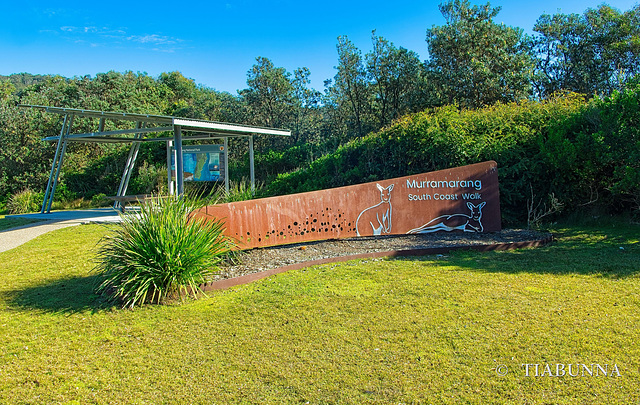 Start of the Murramarang South Coast Walk