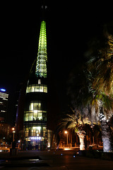 Swan Bell Tower At Night