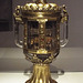 Rock Crystal Gold Reliquary Cup and Cover in the Metropolitan Museum of Art, December 2022