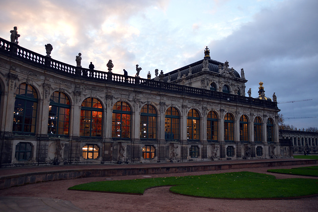 Im Dresdner Zwinger