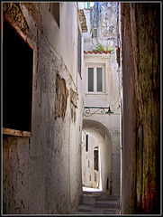 Capri : una viuzza del centro storico - (810)