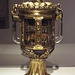 Rock Crystal Gold Reliquary Cup and Cover in the Metropolitan Museum of Art, December 2022