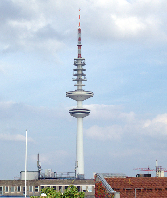 Heinrich-Hertz-Turm am 11. September 2016 (PiP)