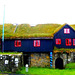 Féroé/Faroe/Foroyar : habitat traditionnel