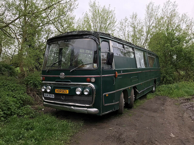 DJH747G Bedford VAL70 Plaxton