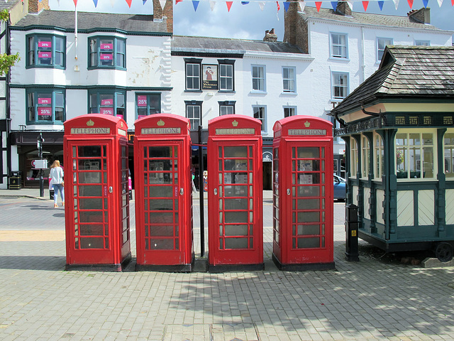 Telephone boxes