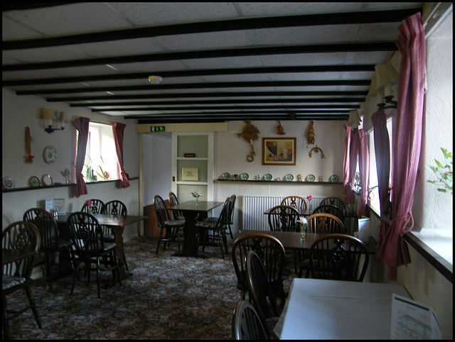 Furzeleigh Mill dining room